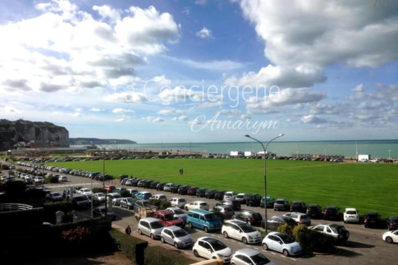 Dg 09 - Dieppe Pied Plage Vue Mer Exteriér fotografie