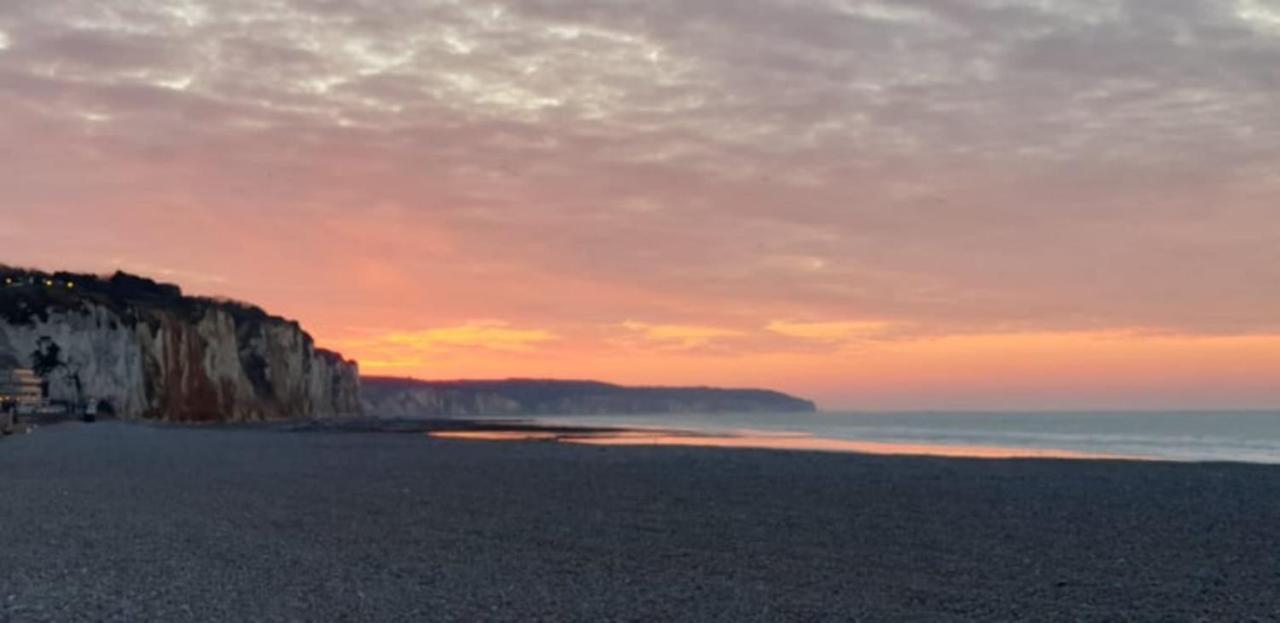 Dg 09 - Dieppe Pied Plage Vue Mer Exteriér fotografie